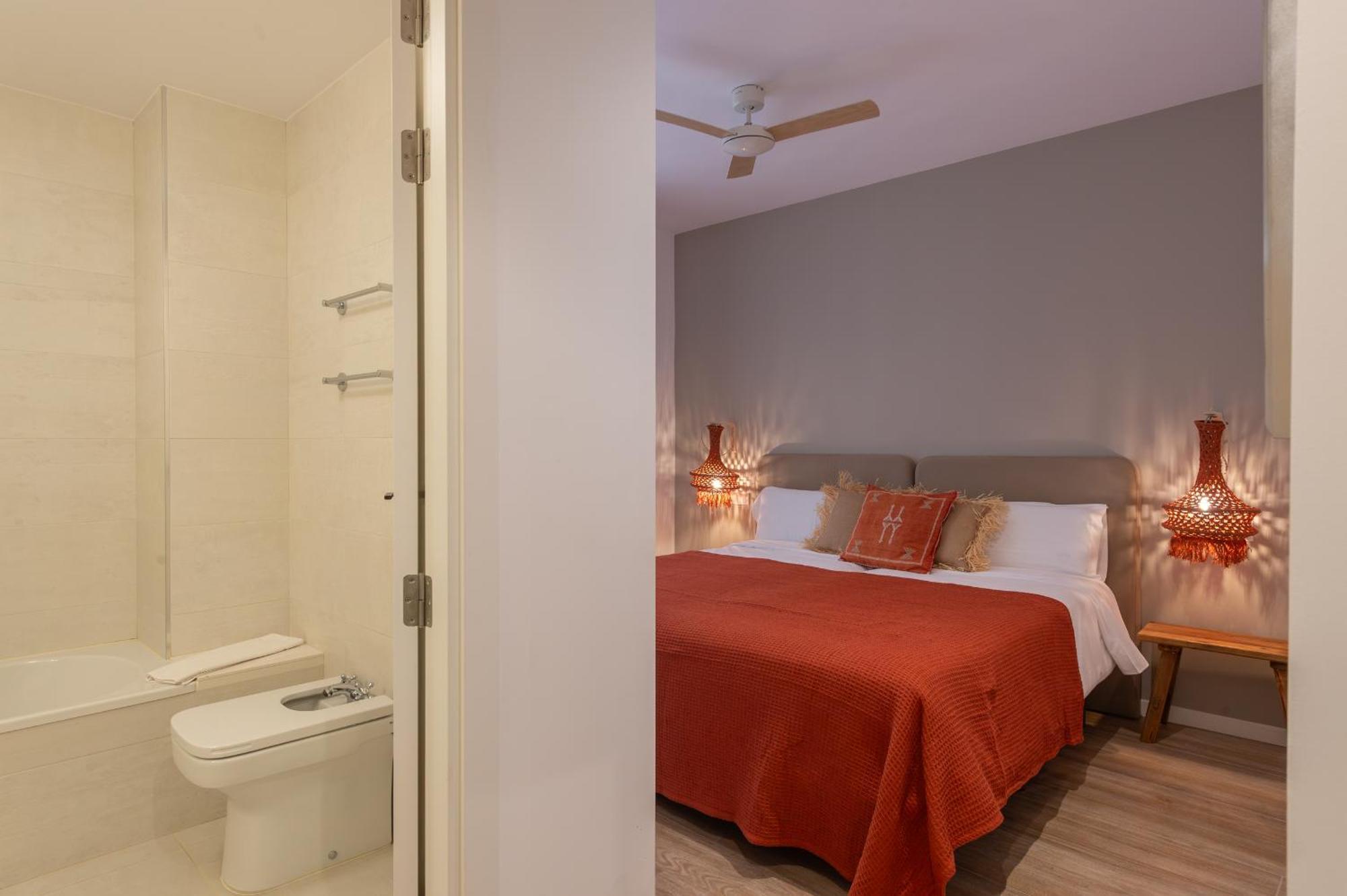 Hostal Boutique Es Portalet ซานต์เฟลิอูเดกีโซลส์ ห้อง รูปภาพ